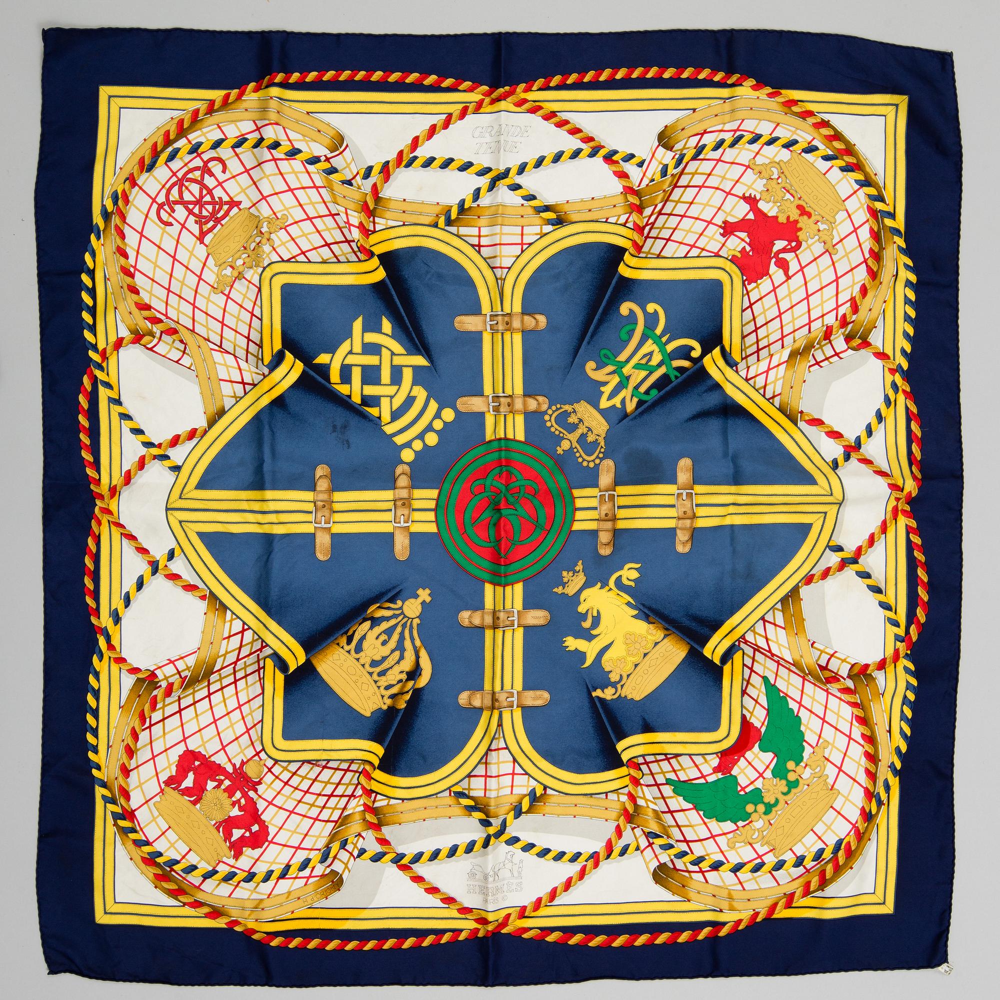 SCARF, "Grande Tenue", Hermès.