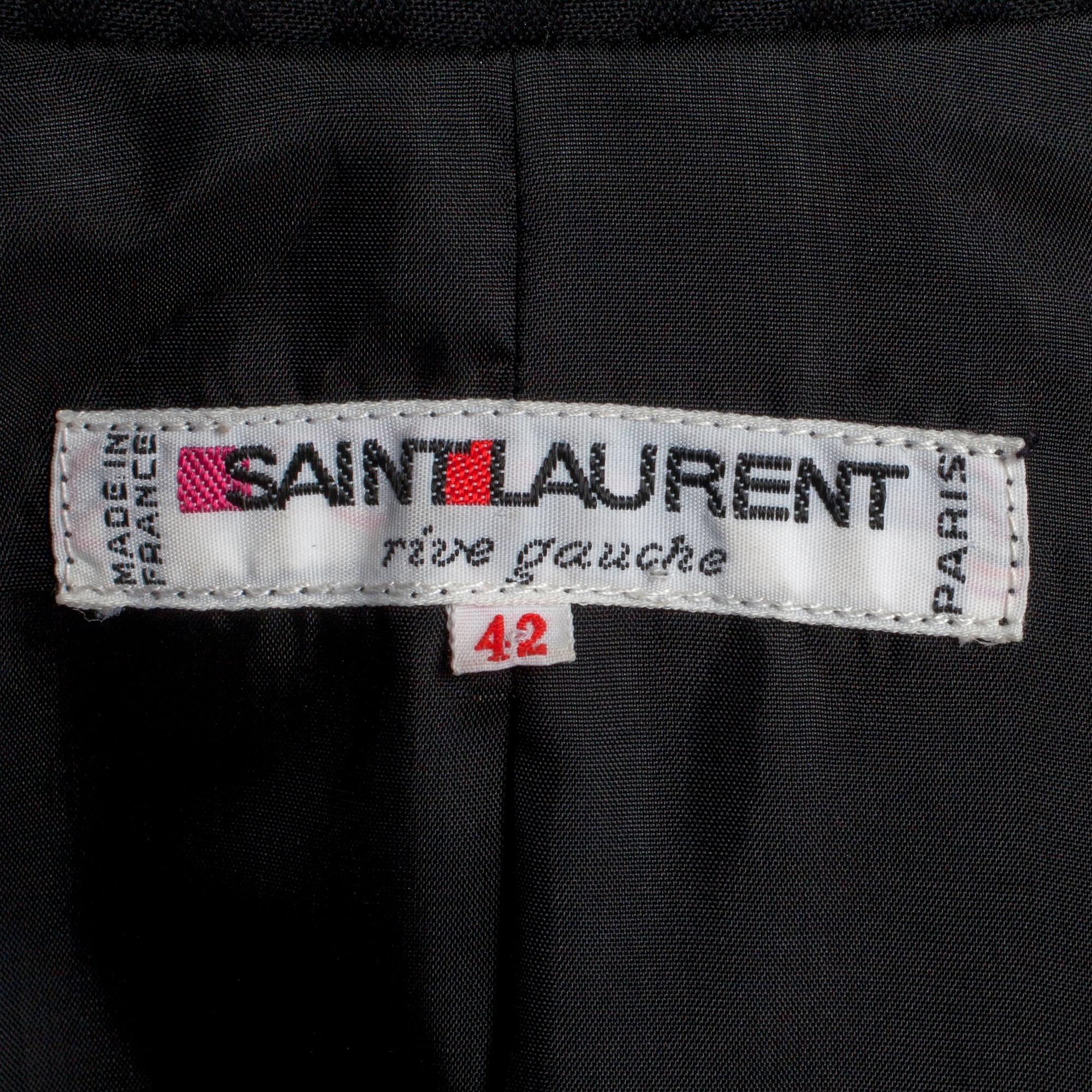 YVES SAINT LAURENT, suit jacket.