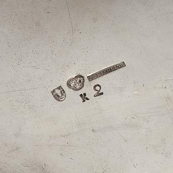 A Swedish 18th century silver coffee-pot, mark of Peter Johan Zetterling, Linköping 1792.