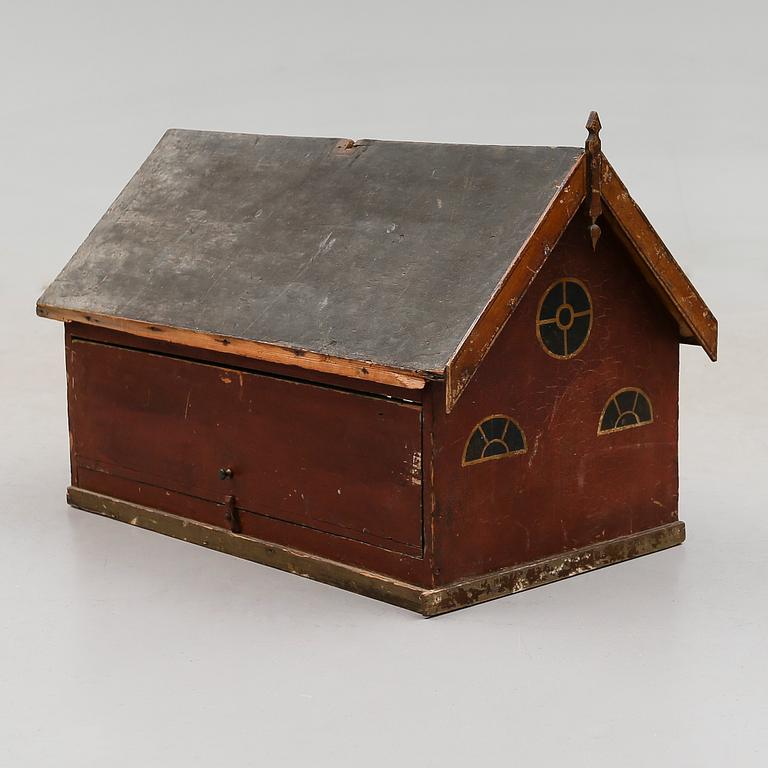 DOCKSKÅP, målat trä, 1900-tal.