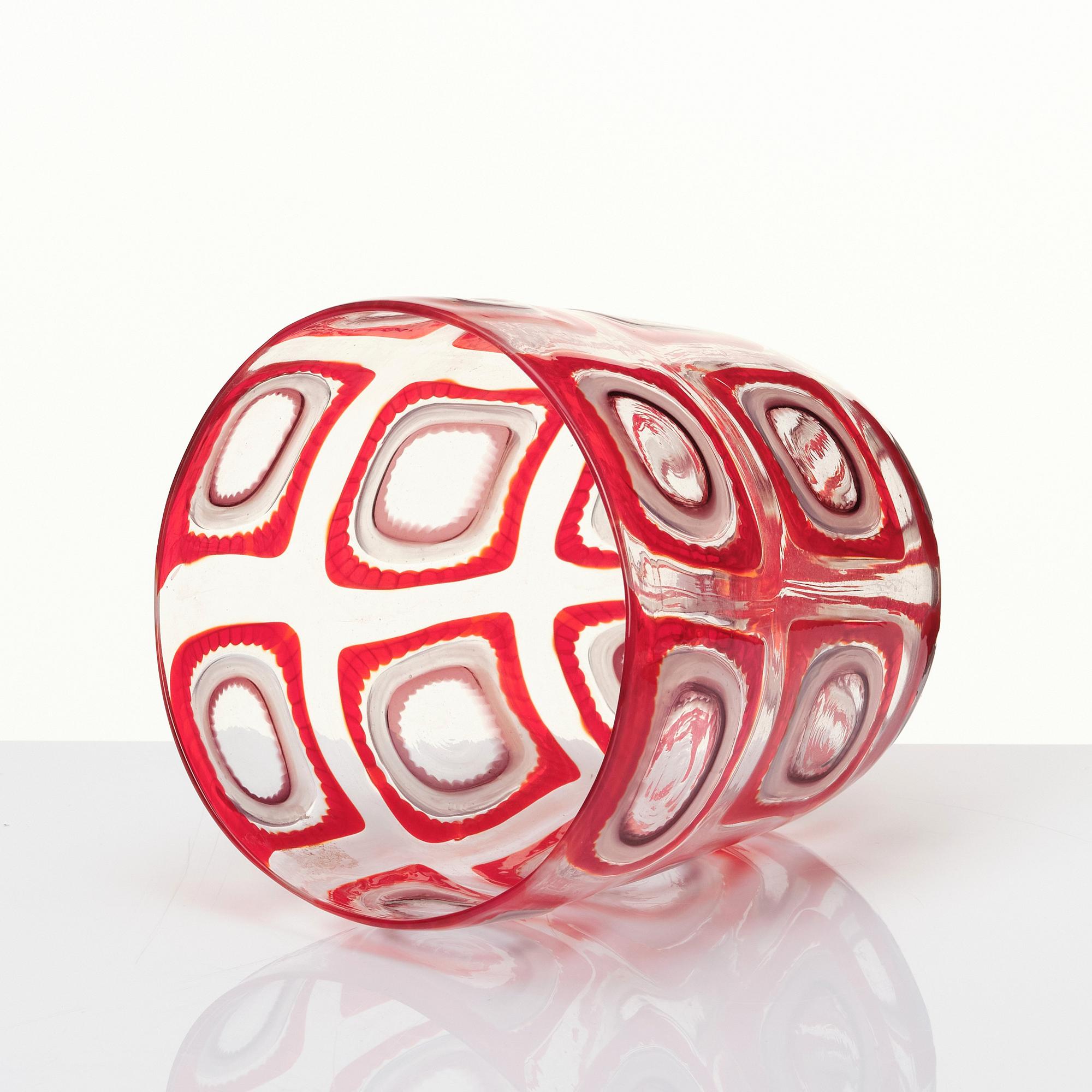 Ercole Barovier, a 'Dorico ' vase, Barovier e Toso Murano Italy 1960s.