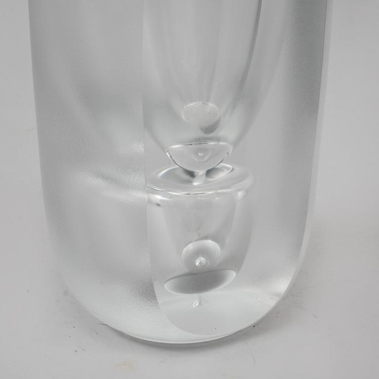 VAS, glas, Göran Wärff, Kosta Art Collection, signerad, 1900-talets andra hälft.