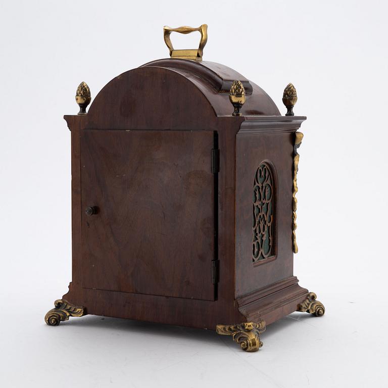 A 20th Century striking table clock by John Warmink, Netherlands.