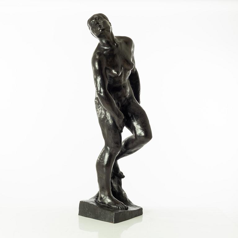 Gudmar Olovson, sculpture. Signed. Numbered. Foundry mark. Bronze, height 81 cm, length 30 cm.