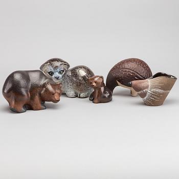 THOMAS HELLSTRÖM, keramik, 5 st, Nittsjö, Rättvik.