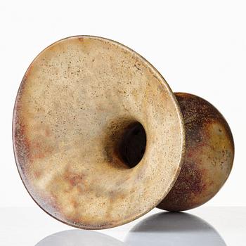 Hans Hedberg, a faience vase, Biot France.