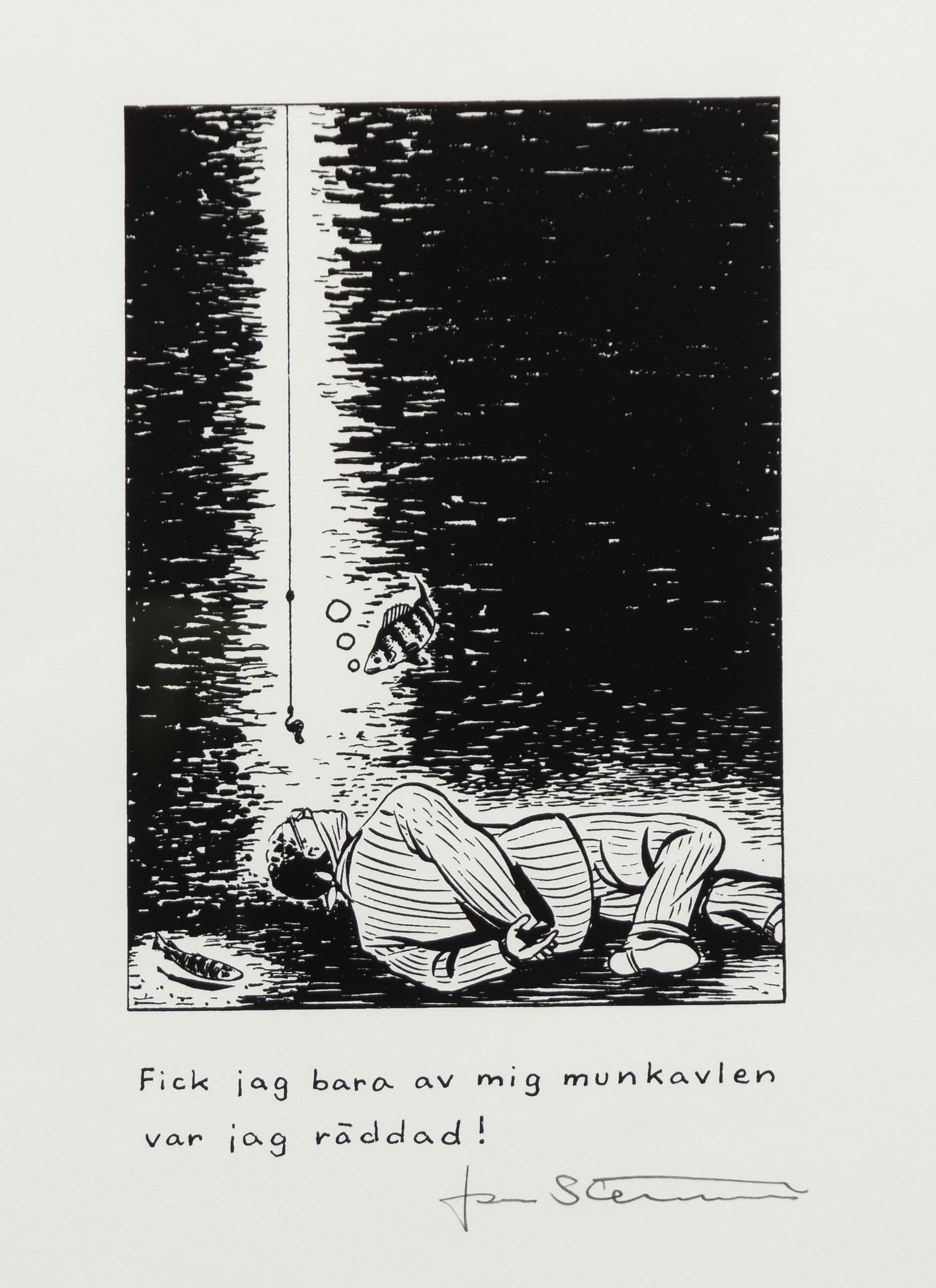 Jan Stenmark, "Fick jag bara av mig munkaveln...".