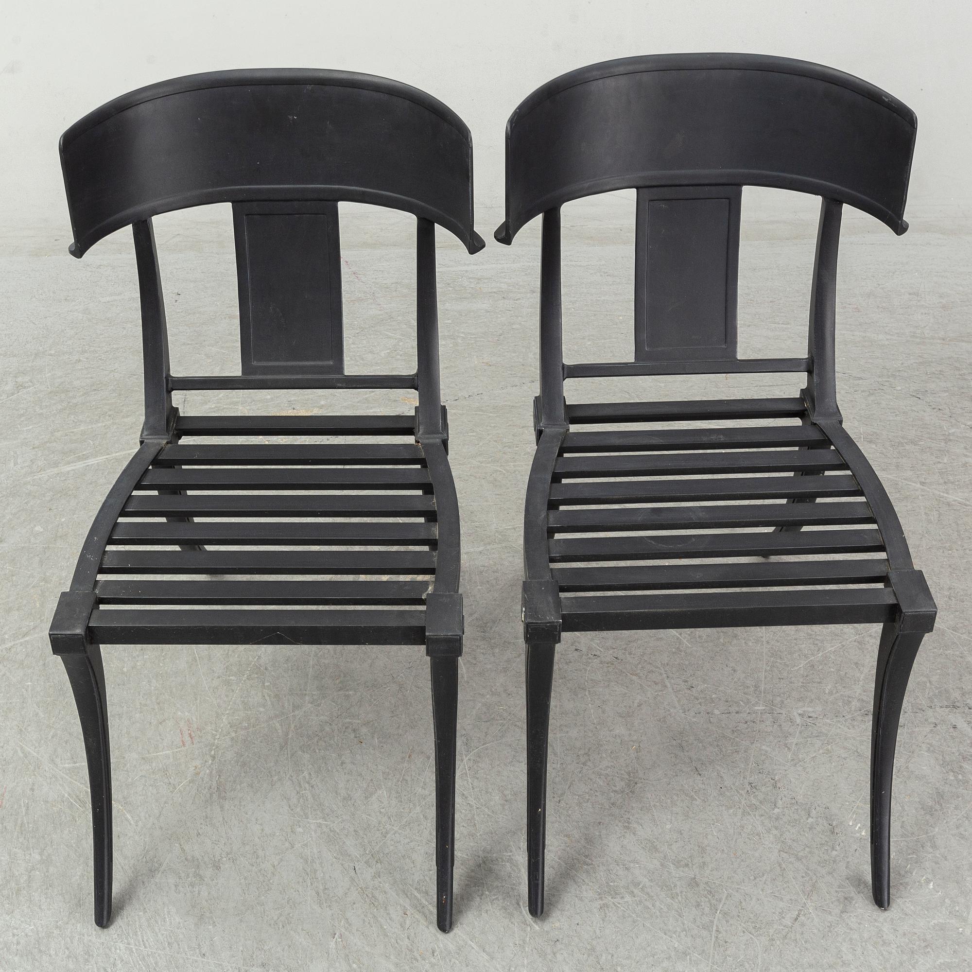 A set of 10 Restoration Hardware charis, 21st Century.