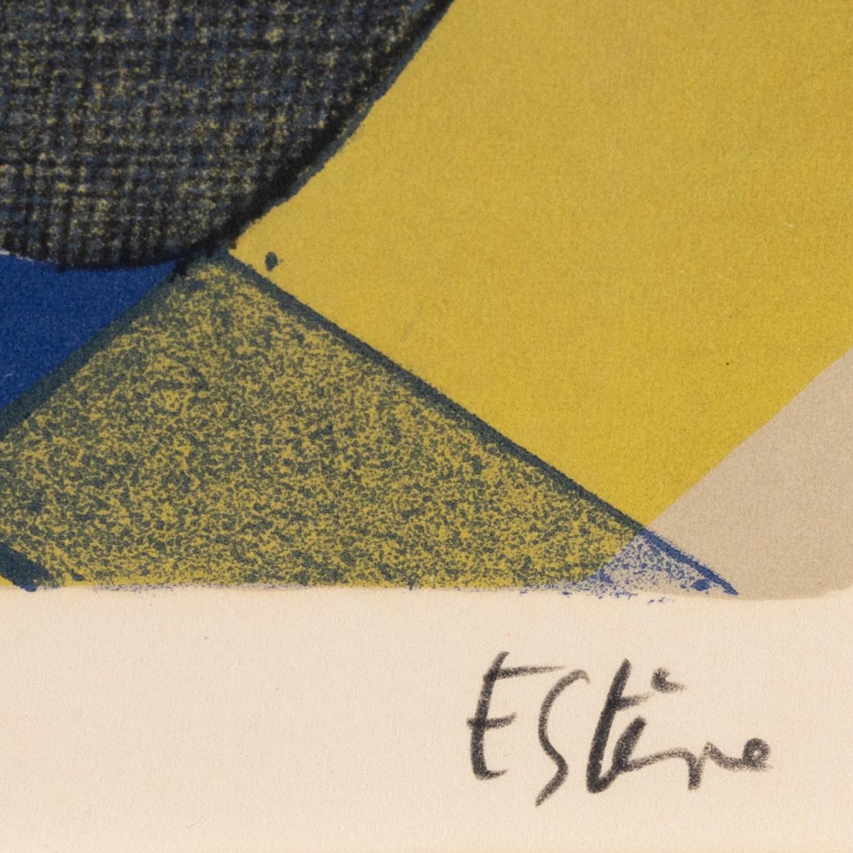 Maurice Estève, litpgraph in colours, signed and numbered 41/80.