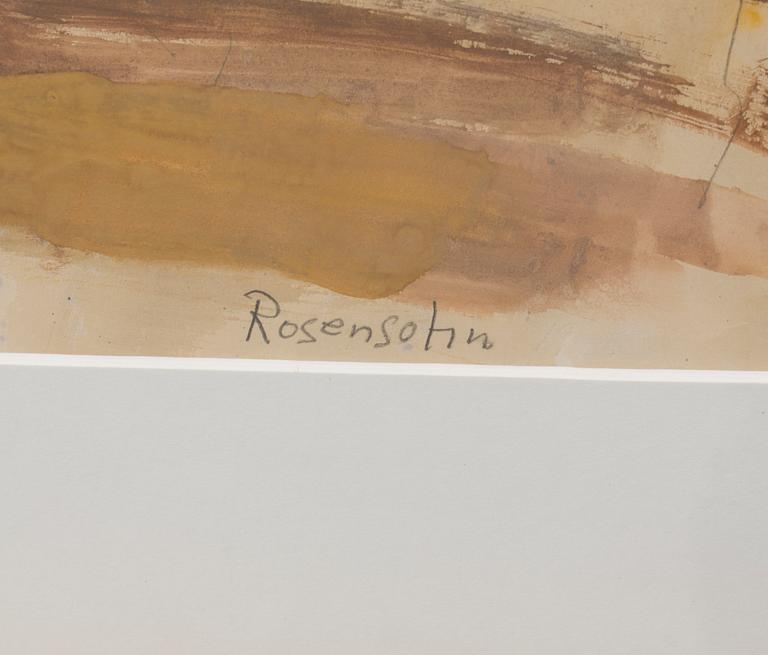 LENNART ROSENSOHN, blandteknik, signerad.