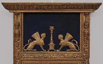 SPEGEL, Clas Eric Reding, Karlskrona, sengustaviansk, 1800-talets början.