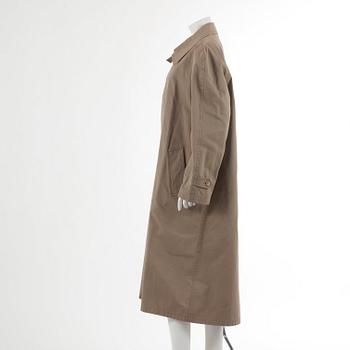 MULBERRY, a beige cotton coat. Size M.