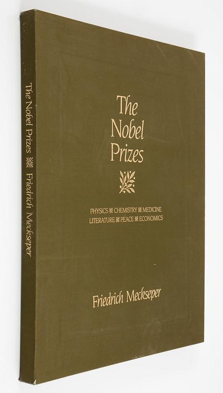 Friedrich Meckseper, "The Nobel Prizes" Portfölj med 6 etsningar.