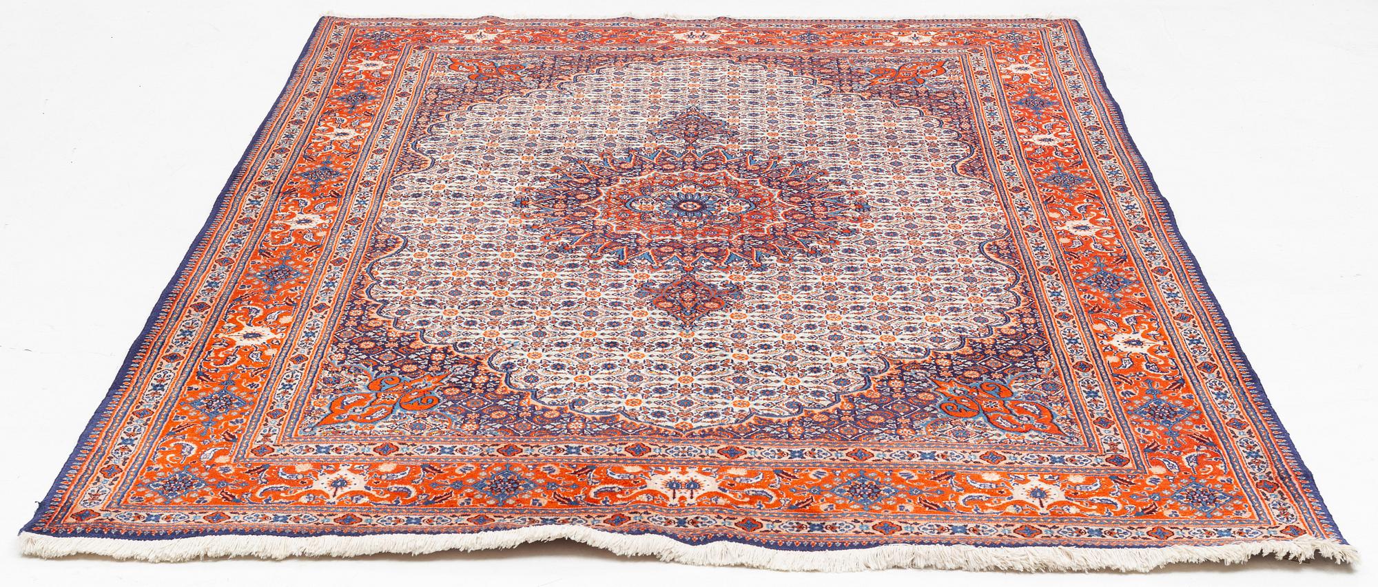 A Rug, Moud, circa 290 x 208 cm.