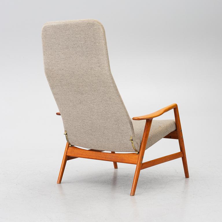 Alf Svensson, fåtölj "Contour-serien" Bra Bohag, Studio Ljungs industrier, 1960-tal.