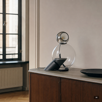 Antonio Macchi Cassia, table lamp, “Gravita Table Lamp”, Stil Novo, contemporary.