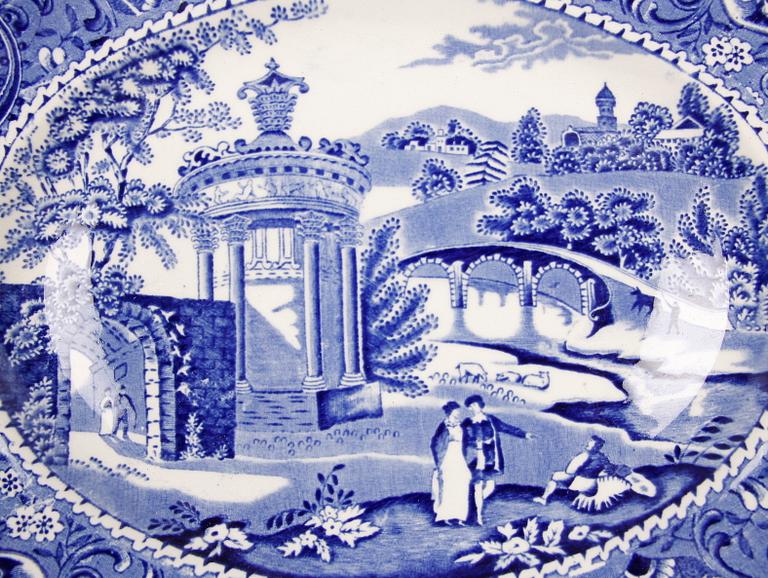 FAT, 3 st. Porslin. England.