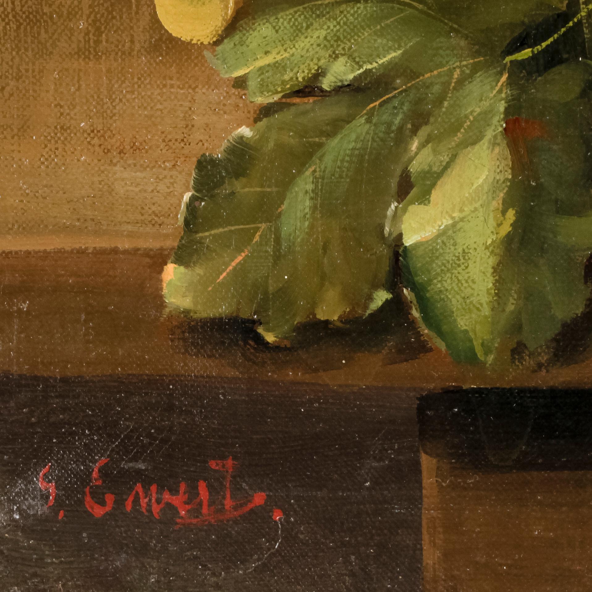 OKÄND KONSTNÄR, olja på duk, sign ? Ewert, 1800/1900-tal.