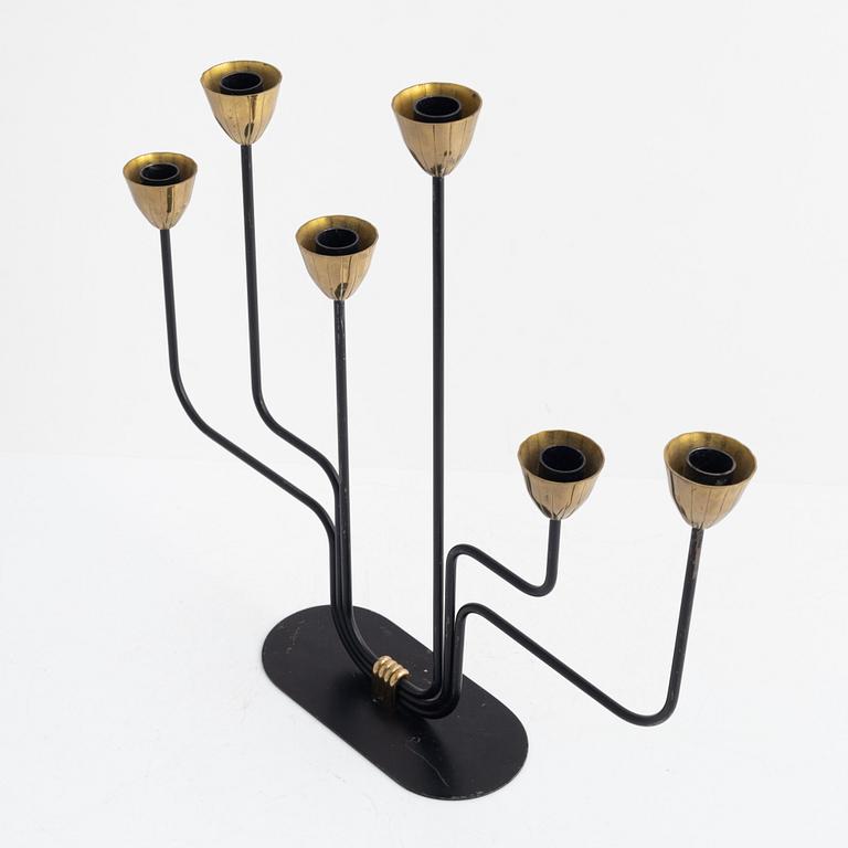 Gunnar Ander, kandelaber, Ystad metall, 1950/60-tal.