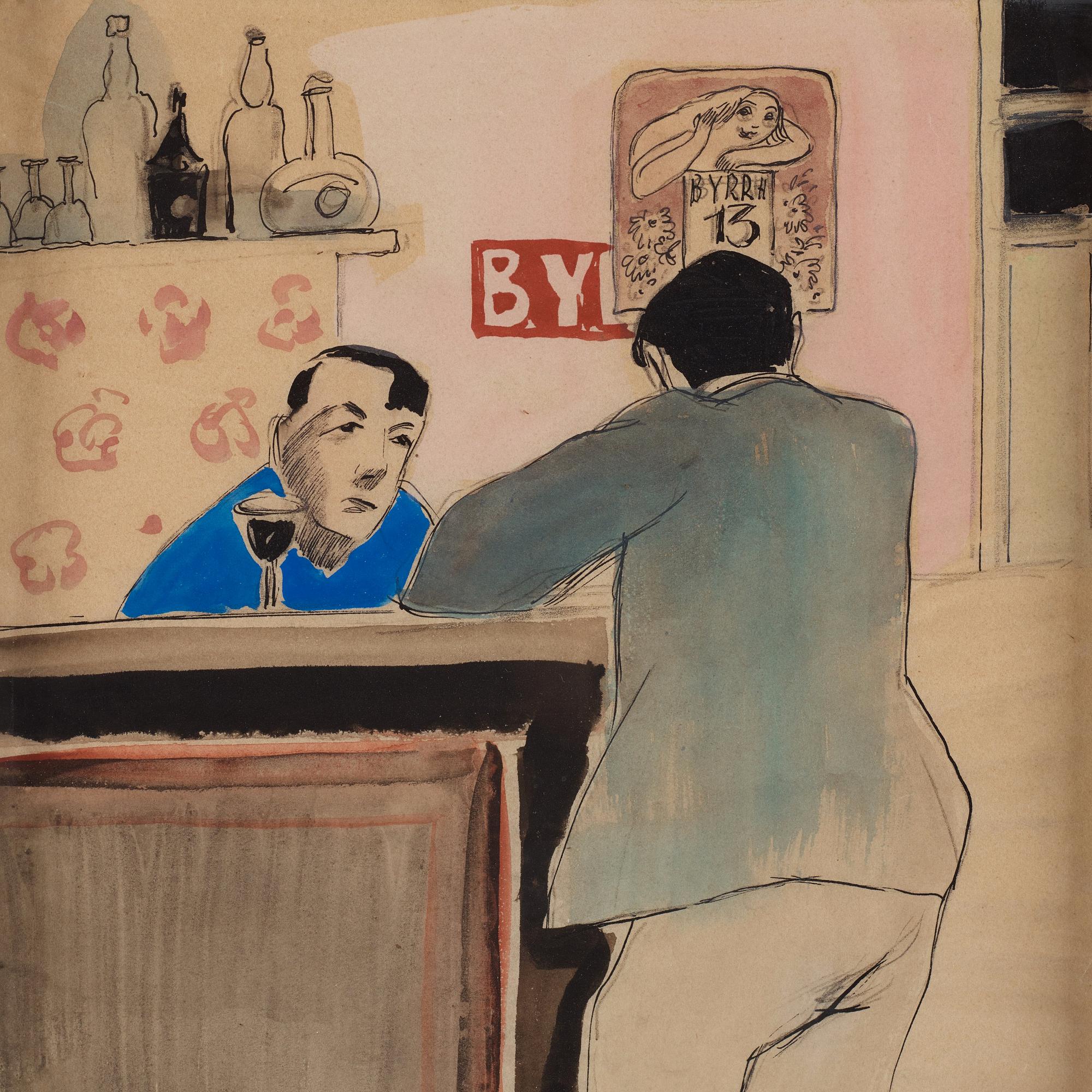 Tove Jansson, På baren.