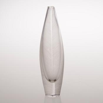 A Sulka Glass Vase, signed Tapio Wirkkala 3122.