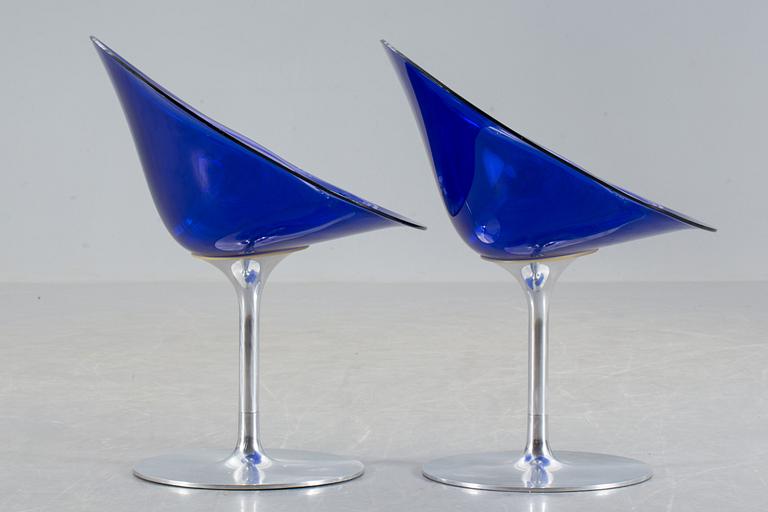 STOLAR, ett par, "Eros", Philippe Starck för Kartell.