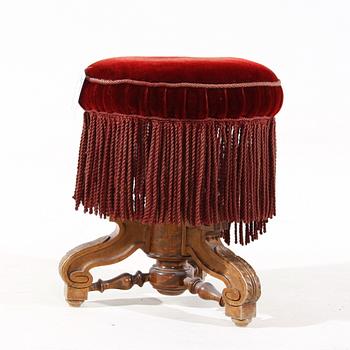 PIANOPALL, nyrenässans, sent 1800-tal.