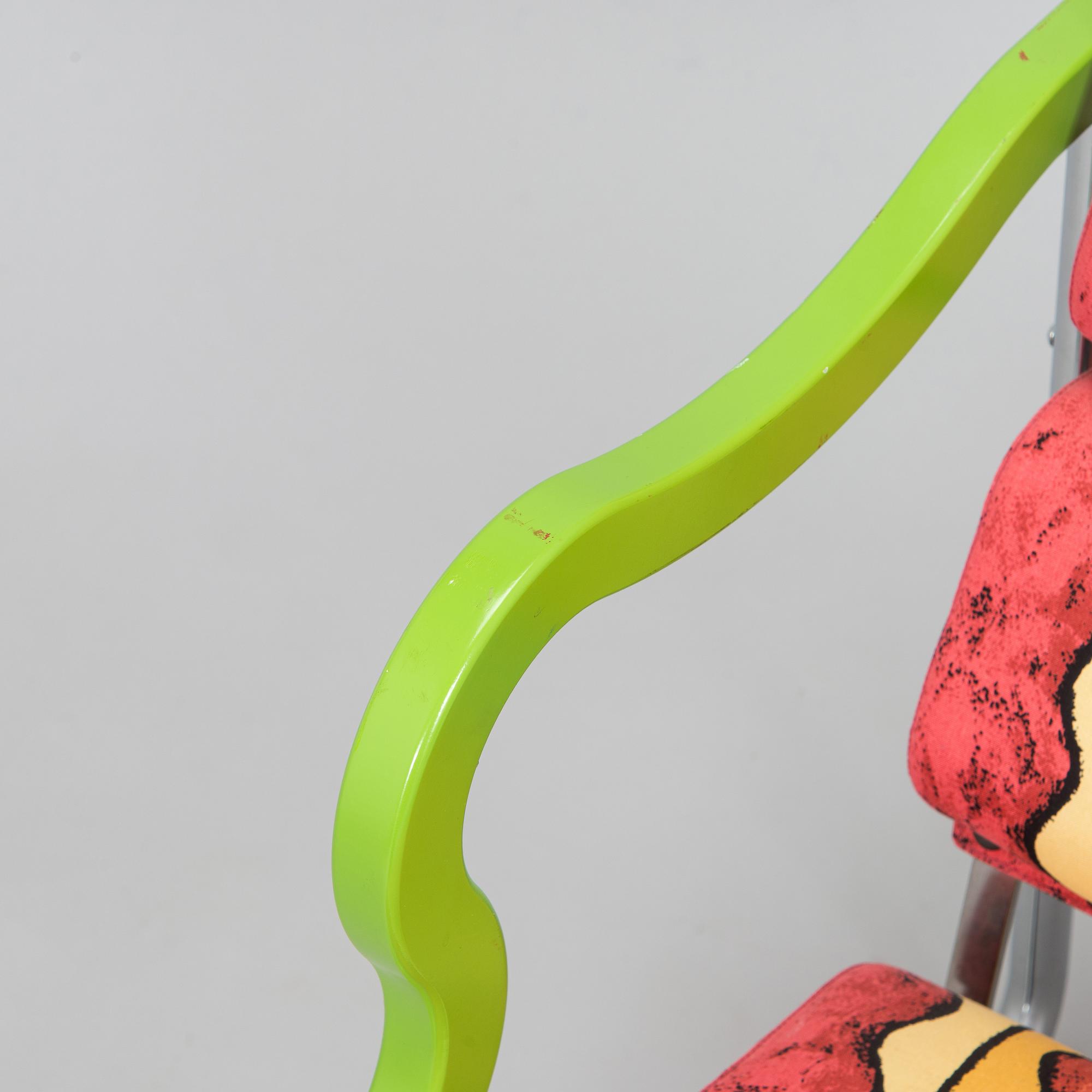 Yrjö Kukkapuro, Nojatuoli, "Experiment", Avarte, 1980-luku.