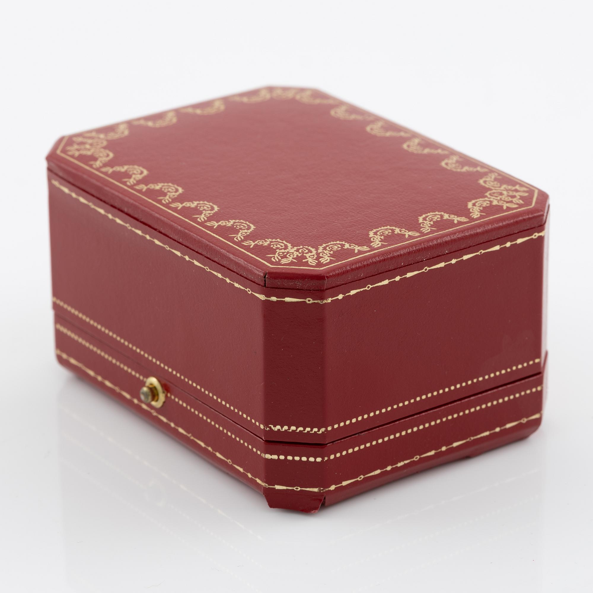 Cartier, Vendôme, "Trinity", wristwatch, 24 mm.