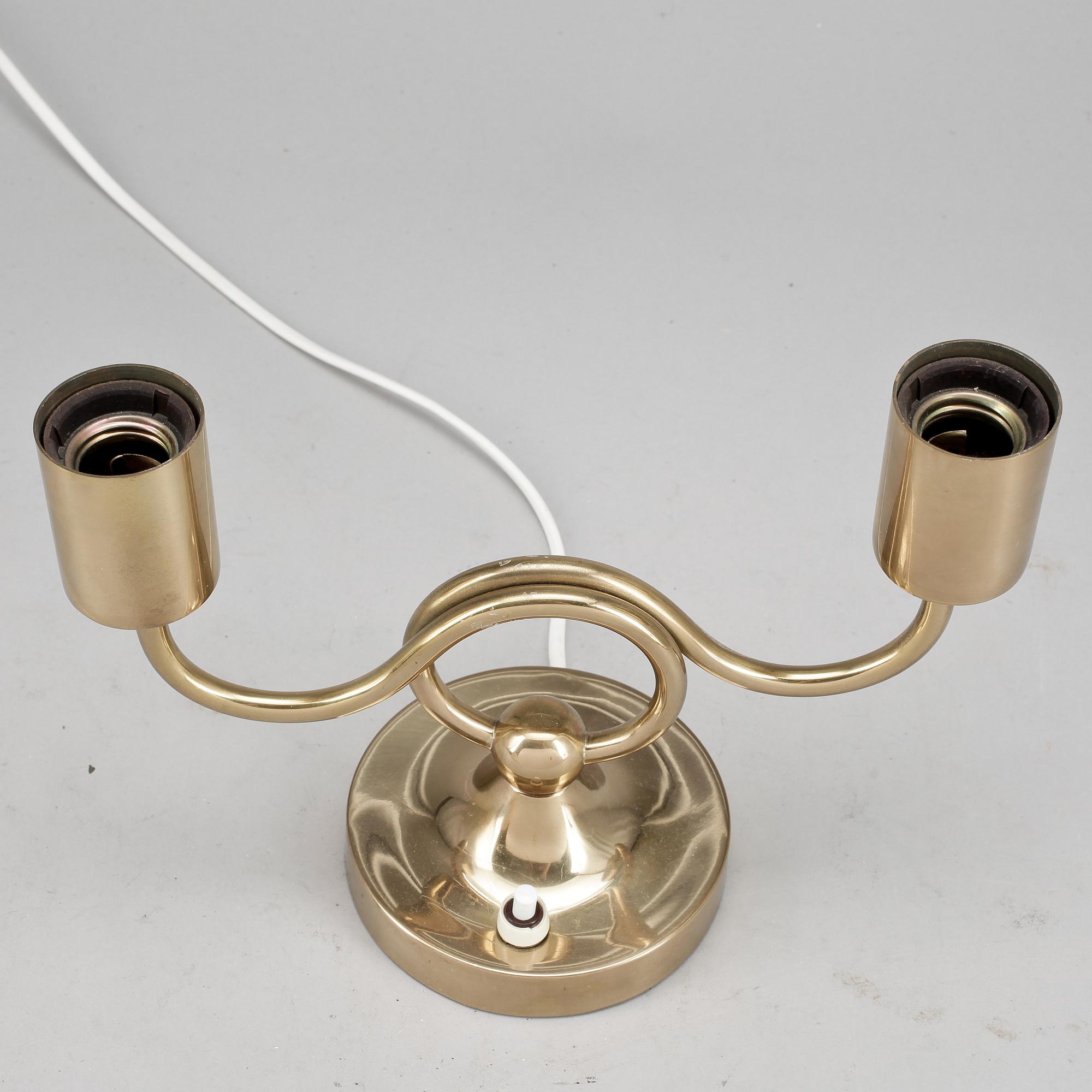 BORDSLAMPA, mässing, 2483, Josef Frank, Firma Svenskt Tenn.