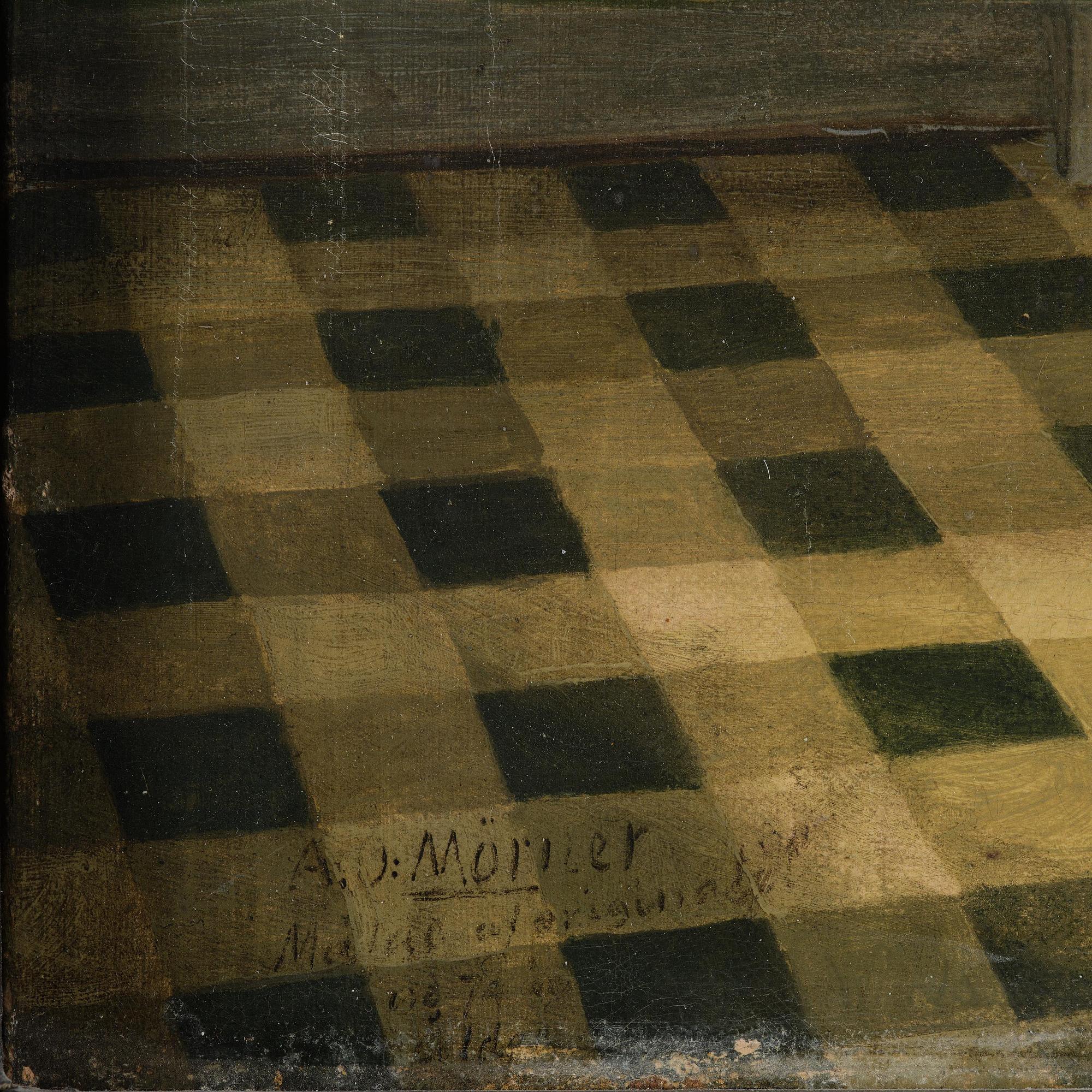 Axel Otto Mörner, Self-portrait of Colonel Axel Otto Mörner of Morlanda at Skedhult Manor, Eksjö, Småland.