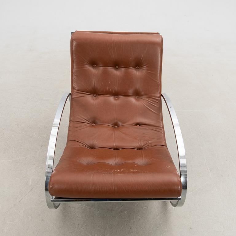 Renato Zevi, Rocking chair, "Ellipse", 1960s/70s.