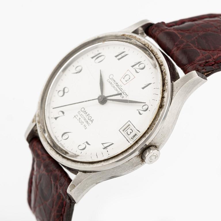 Omega, Constellation, Electronic (f300 Hz), Chronometer, armbandsur, 35,5 mm.