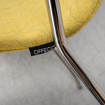 A set of eight 'Cornflake' armchairs by Claesson Koivisto Rune, for Offecct, dated 2008.