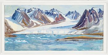 ODD HELMERSEN, oil on canvas, signed and dated -62.
