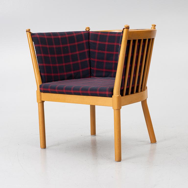 Børge Mogensen, fåtölj, "Tremme", Fritz Hansen, Danmark, 1900-talets andra hälft.