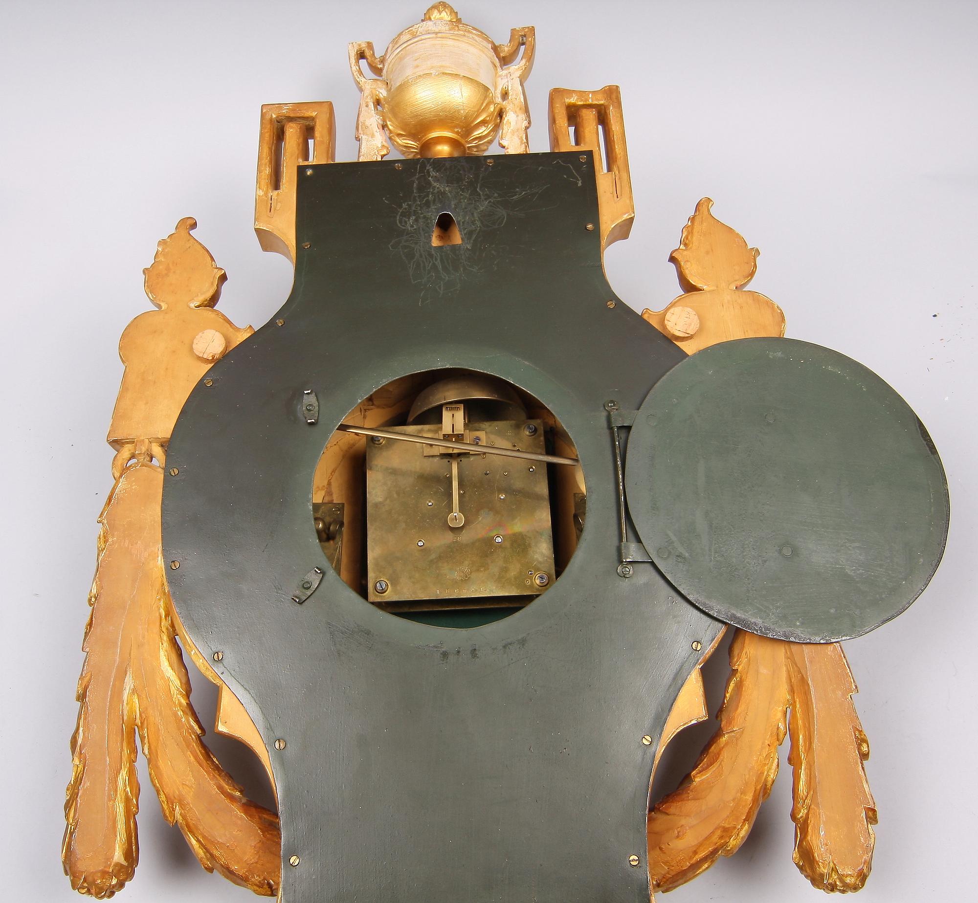 VÄGGPENDYL, gustaviansk stil, tidigt 1900-tal.