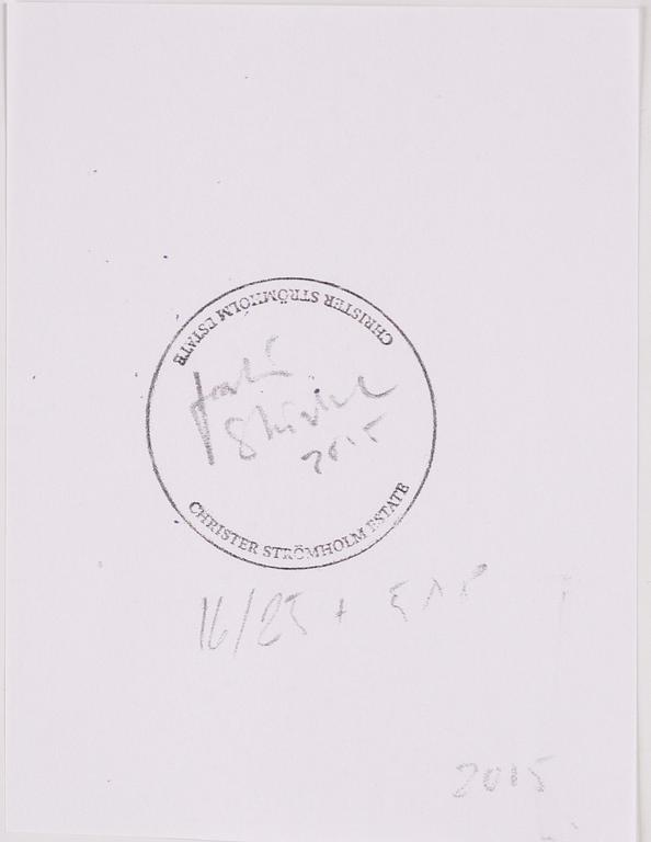 Christer Strömholm, photograph stamped by Christer Strömholm Estate, numbered 16/25 on verso.
