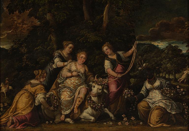 HOLLÄNDSK SKOLA, 1700-tal, olja på duk.