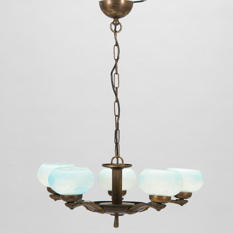 Paavo Tynell, a 1930's '1201' chandelier for Taito.