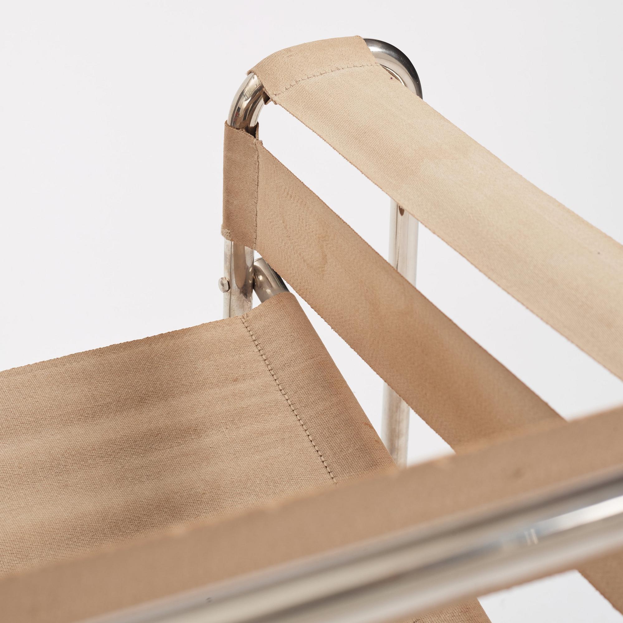 Marcel Breuer, a "B3", easy chair, Standard Möbel, Germany ca 1927-1928.
