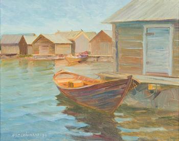 Reino Selkäinaho, 'Båthus Brändö, Vasa'.