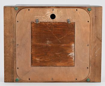 VÄGGUR, 1930/40-tal. G. Malmberg för Mjölby Intarsia.