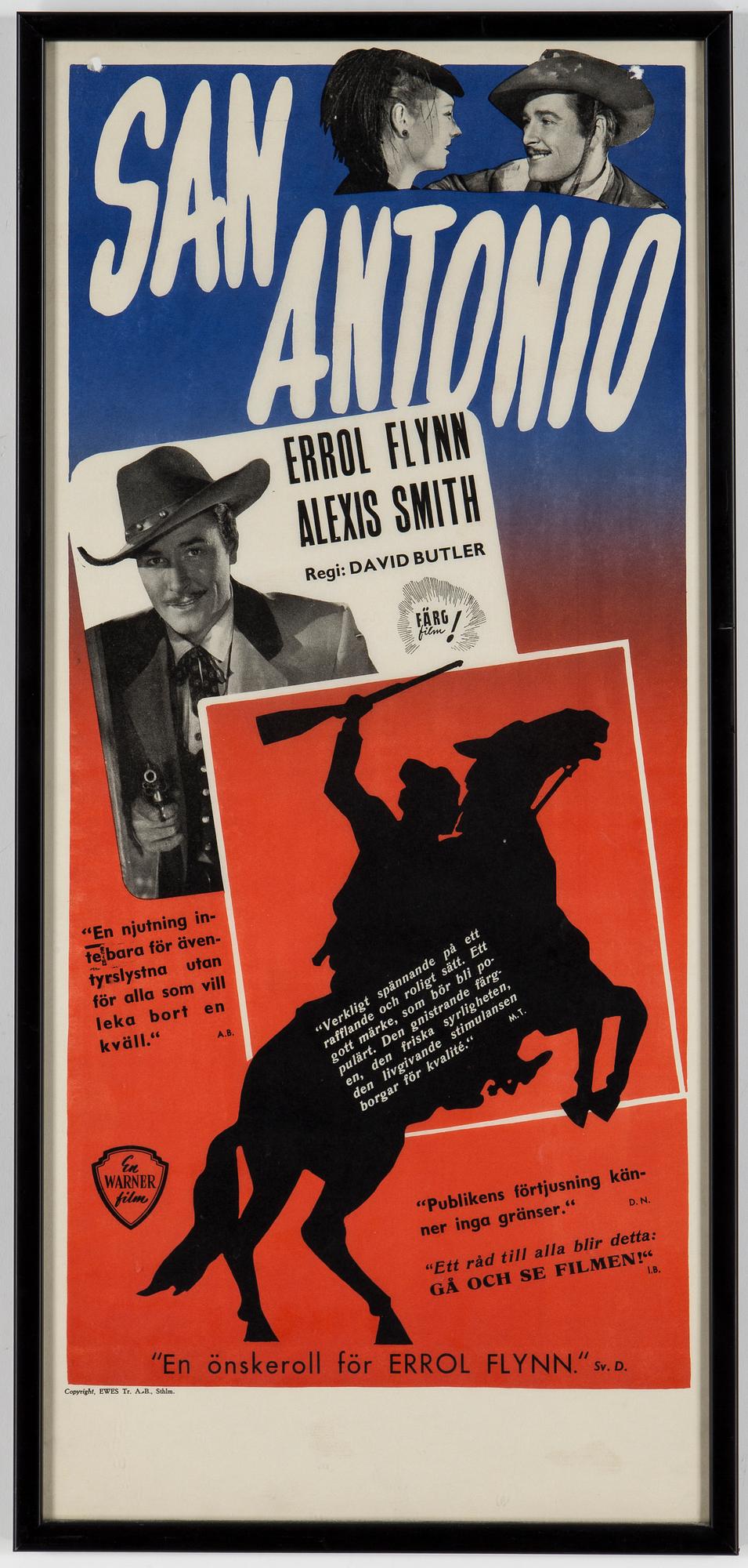 FILMAFFISCHER, 3 st, 1950-tal.