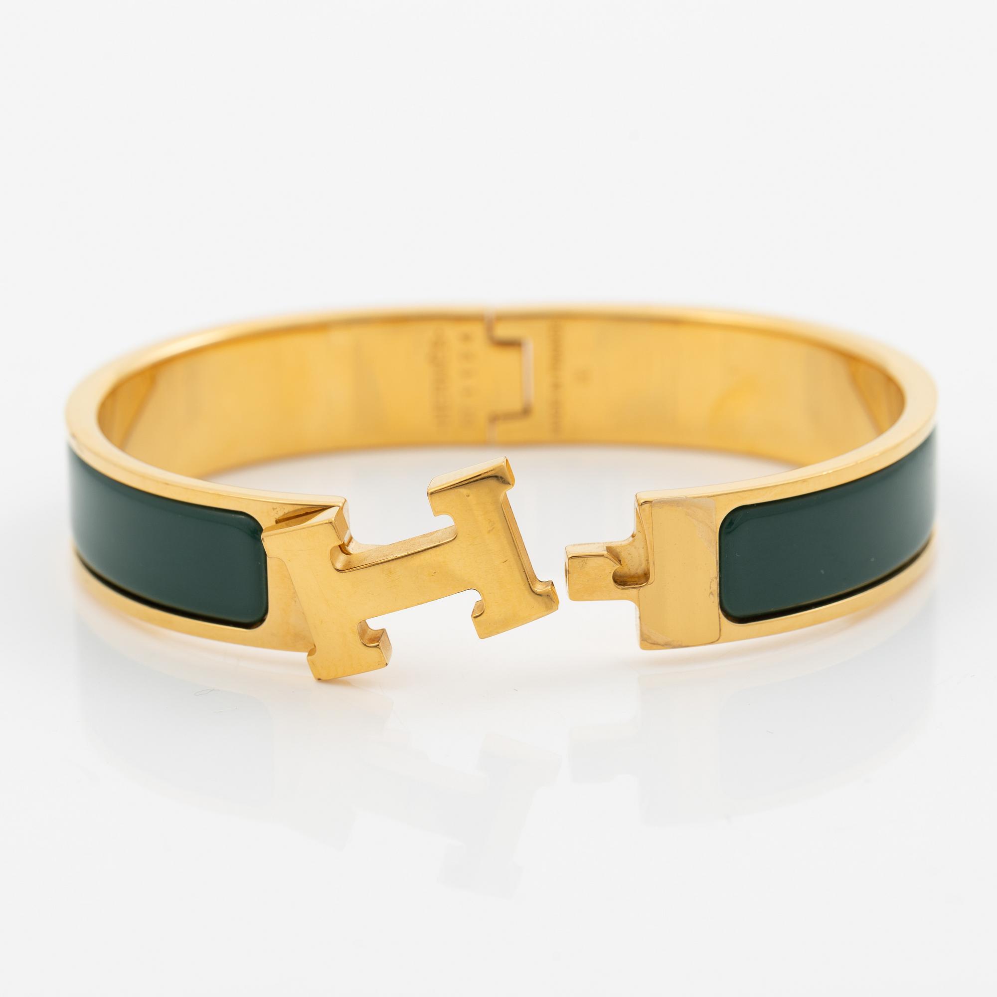 Hermès, armband "Clic Clac H".