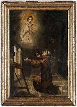 OKÄND KONSTNÄR, olja på duk, 1800-tal.