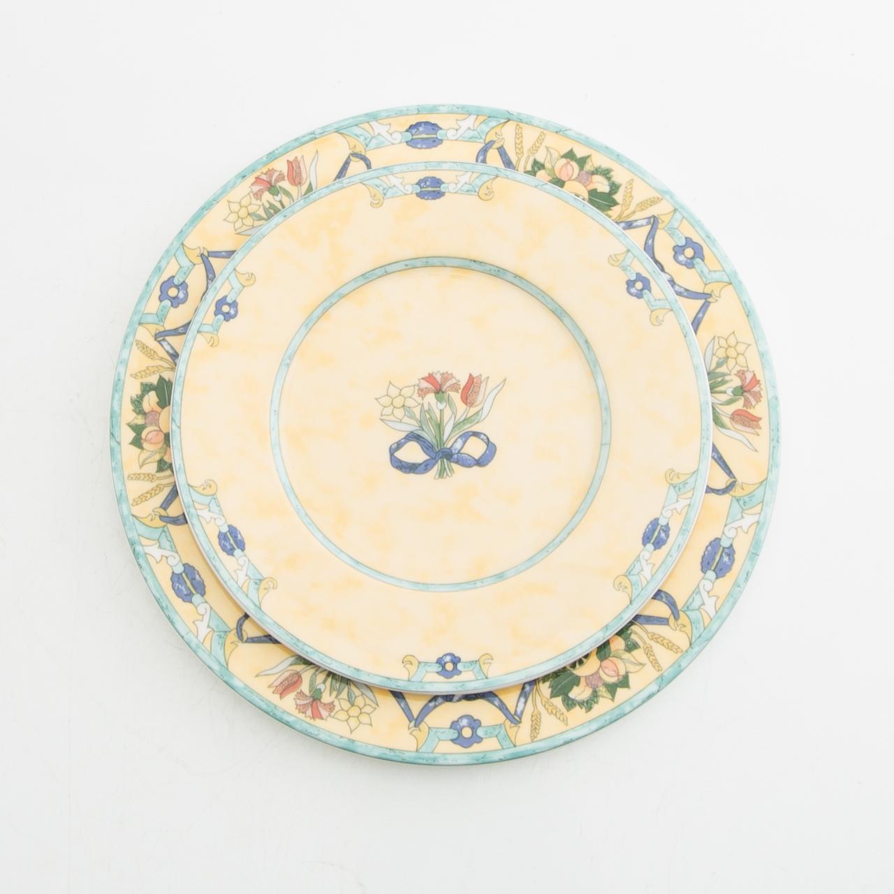 Service 76 pcs "Castellina" Villeroy & Boch/Cittá & Campagna, Germany late 20th century.