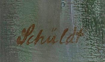Fritiof Schüldt, a signed oil on canvas.
