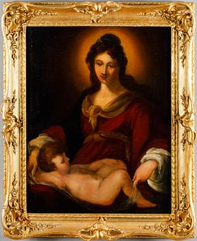 OKÄND KONSTNÄR, olja på duk, dubblerad, ej signerad, 1800-tal.