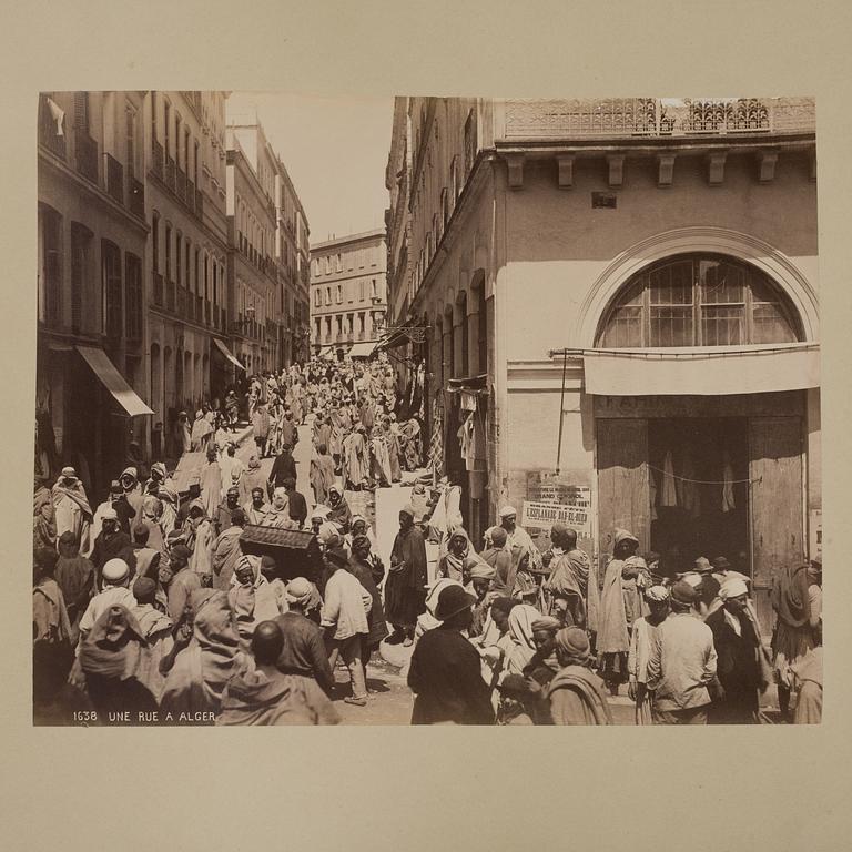 Album of photographs from Alger, late 19th century.